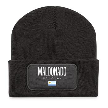 Maldonado Uruguay Uruguayer - Recycelte Patch Beanie - Dunkelgrau - Vorne
