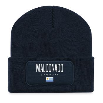 Maldonado Uruguay Uruguayans - Recycled Patch Beanie - french navy - Front