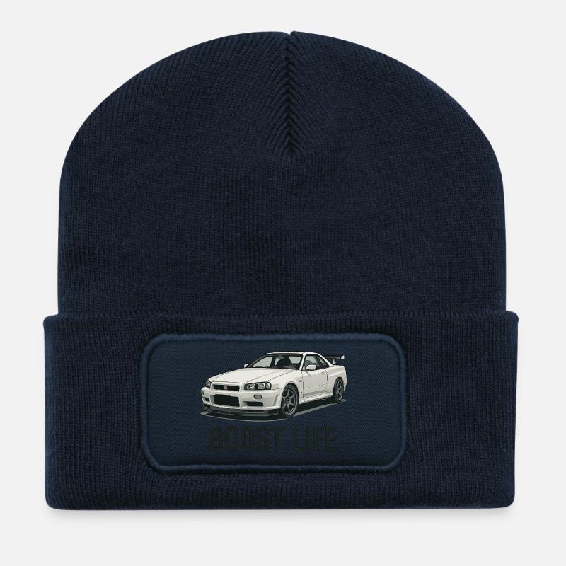 Boost Life Street Racer - Recycelte Patch Beanie - French Navy