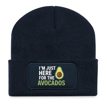 Diététicien agréé Défenseur des ingrédients sains - Beanie recyclé à patch - bleu marine - Devant