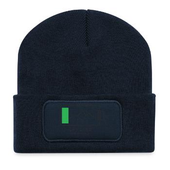 Digital Detox - Recycled Patch Beanie - french navy - Front