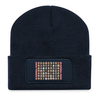 US National Parks – 63 USA National Parks Art - Recycelte Patch Beanie - French Navy - Vorne