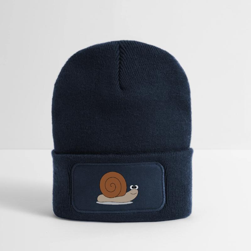 Recycelte Patch Beanie