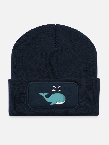 Wal - Recycelte Patch Beanie - French Navy