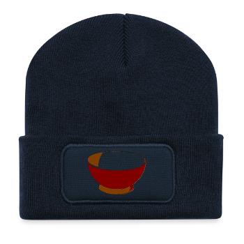 bowl - Recycled Patch Beanie - french navy - Front