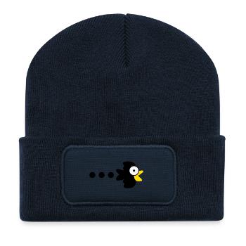 Corbeau anime - Recycled Patch Beanie - french navy - Front