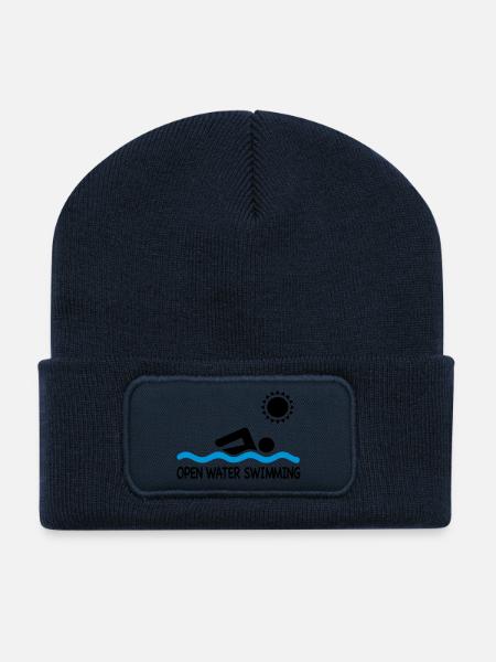 openwater4 - Recycled Patch Beanie - french navy