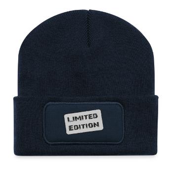 limited_edition_grunge - Recycelte Patch Beanie - French Navy - Vorne