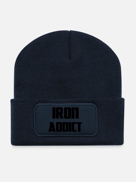 Iron - Recycled Patch Beanie - french navy