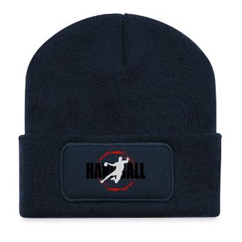 Handball - Recycelte Patch Beanie - French Navy - Vorne