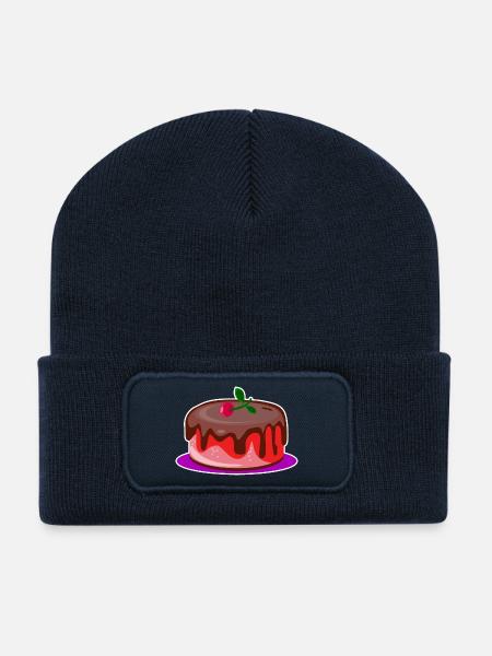 Torte Kuchen - Recycelte Patch Beanie - French Navy