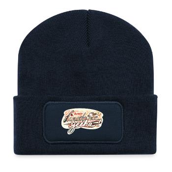 Tanzen und Dance Linedance Design - Recycelte Patch Beanie - French Navy - Vorne
