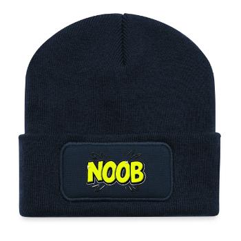 Noob - Recycelte Patch Beanie - French Navy - Vorne