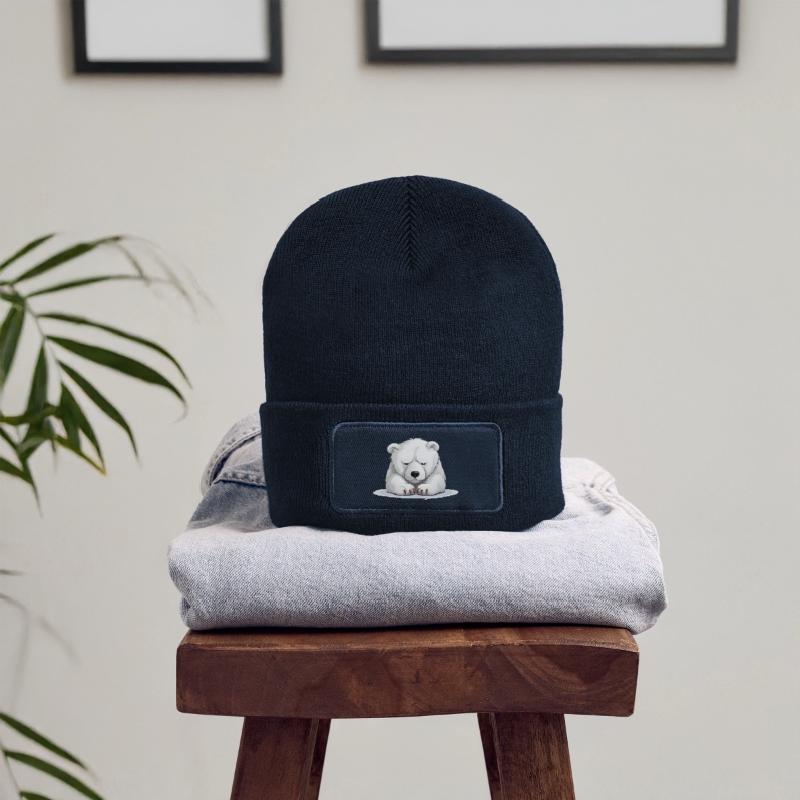 Recycelte Patch Beanie