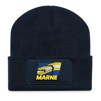51 - Recycled Patch Beanie - french navy - Front