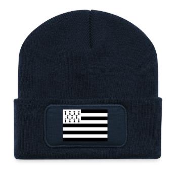 Gwenn ha Du | Flag of Brittany - Recycled Patch Beanie - french navy - Front