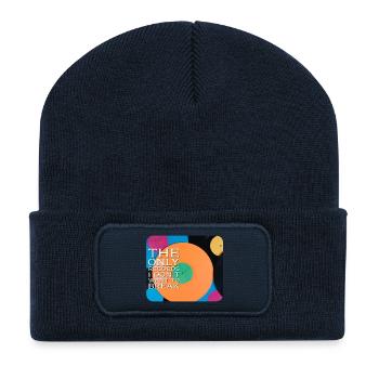 The only records I don't want to break - Recycled Patch Beanie - french navy - Front