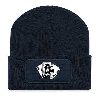 Gothic Card Magician, anime/manga - Recycled Patch Beanie - french navy - Front