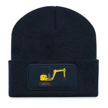 Excavator - Recycled Patch Beanie - french navy - Front