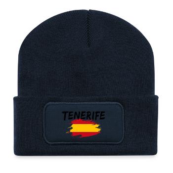 Île de Tenerife Espagne Tenerife - Beanie recyclé à patch - bleu marine - Devant