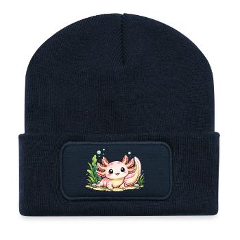 Little creature - Recycled Patch Beanie - french navy - Front