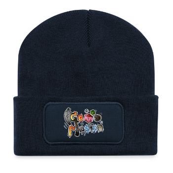 Game Master - Recycelte Patch Beanie - French Navy - Vorne