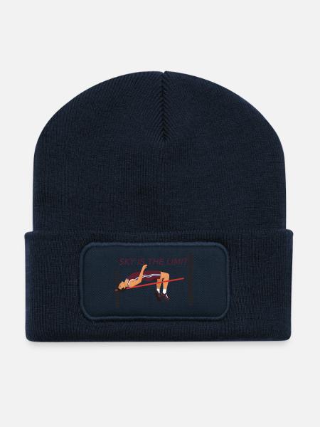 High Jump - Sky is the Limit - Recycled Patch Beanie - french navy