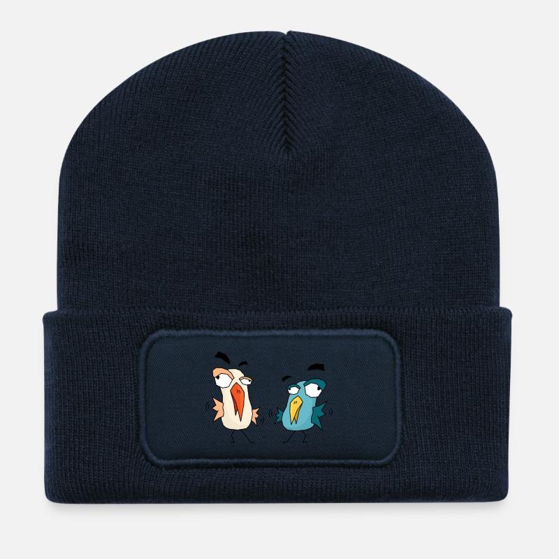 Ole Ole - Recycelte Patch Beanie - French Navy