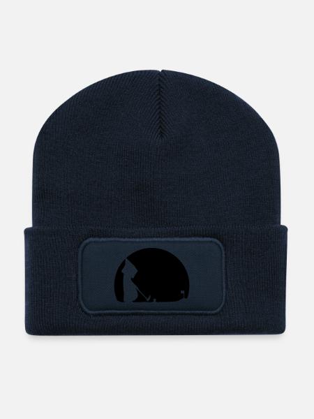 Jersey - Beanie recyclé à patch - bleu marine