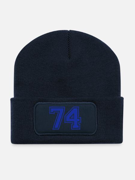 74 - Recycelte Patch Beanie - French Navy