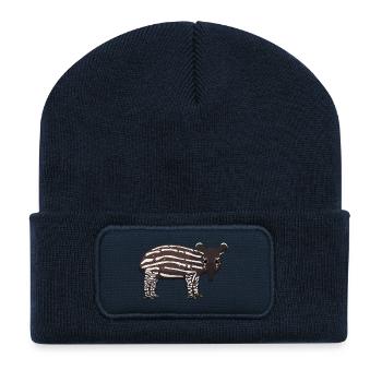 Babytapir - Recycled Patch Beanie - french navy - Front