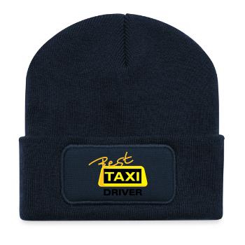 Best Taxi Driver 3 - Recycelte Patch Beanie - French Navy - Vorne
