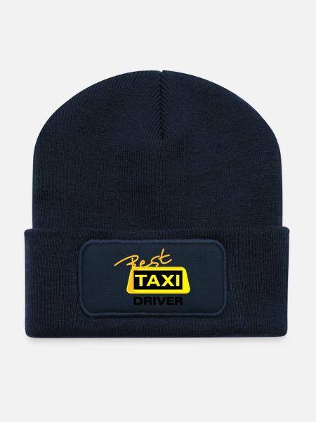 Best Taxi Driver 3 - Recycelte Patch Beanie - French Navy