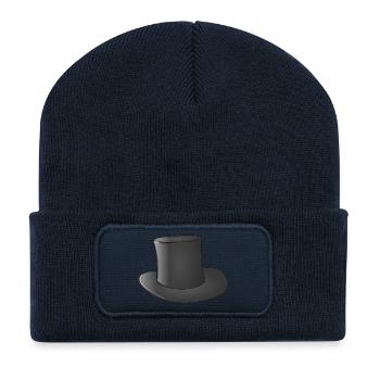 Wizard Wizard Sorcerer Magic Magic Witch Magic - Recycled Patch Beanie - french navy - Front