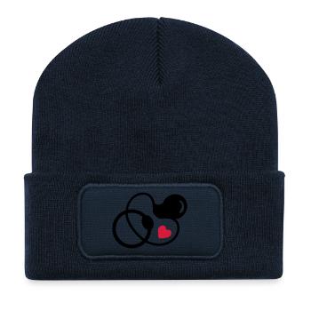 baby - pacifier - Recycled Patch Beanie - french navy - Front