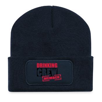 crew - Recycelte Patch Beanie - French Navy - Vorne