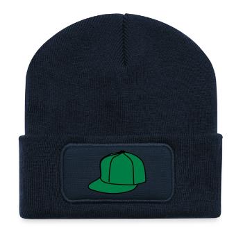 Cap - Recycelte Patch Beanie - French Navy - Vorne