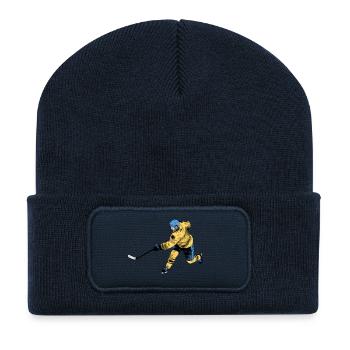 ice Hockey - Recycled Patch Beanie - french navy - Front