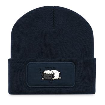 Hitting the hay - Recycled Patch Beanie - french navy - Front