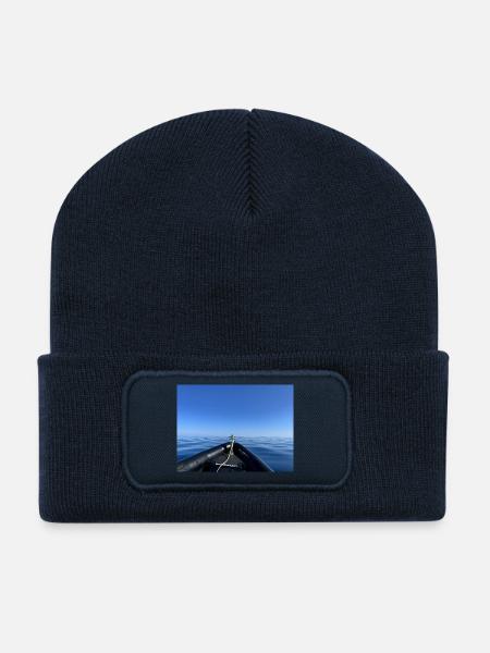 Horizont - Recycelte Patch Beanie - French Navy
