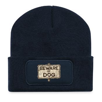Bad dog - Recycled Patch Beanie - french navy - Front
