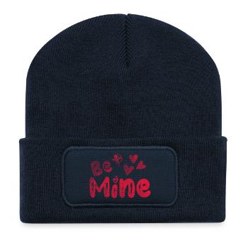 be_mine - Recycelte Patch Beanie - French Navy - Vorne