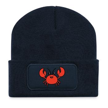 AI Human Fan Club - Recycled Patch Beanie - french navy - Front