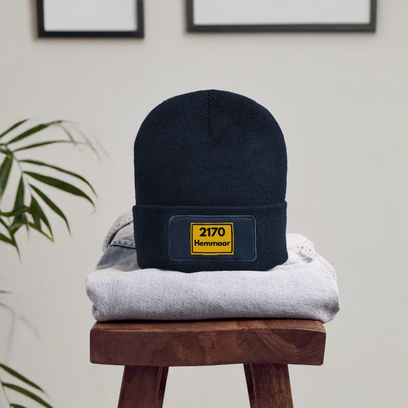 OLD POSTCODE POSTCODE RETRO 2170 HOCHMOOR – HEIDE Recycled Patch Beanie