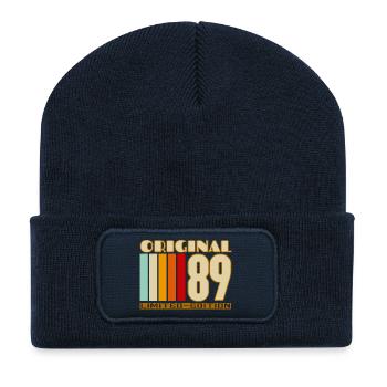 Original 89 Limited Edition - Recycled Patch Beanie - french navy - Front