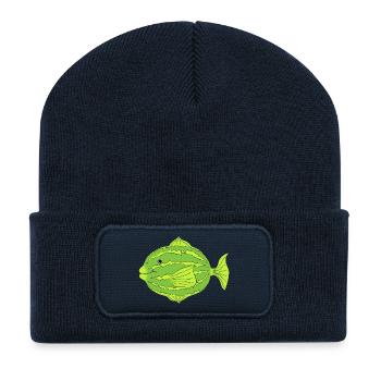 puffy  - Recycelte Patch Beanie - French Navy - Vorne