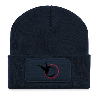 Humming-bird - Recycled Patch Beanie - french navy - Front