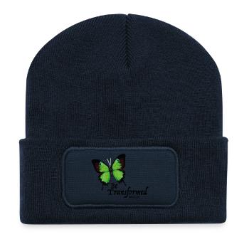 Be Transformed Cristian - Recycelte Patch Beanie - French Navy - Vorne