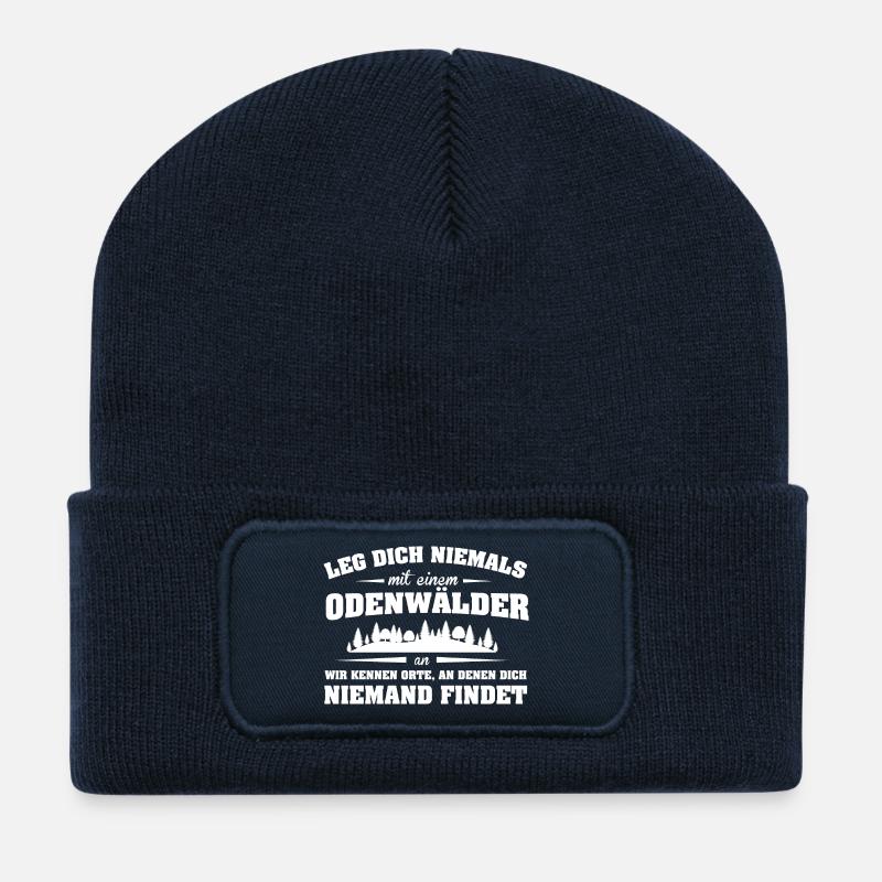 Länder Odenwälder LDN - Recycelte Patch Beanie - French Navy
