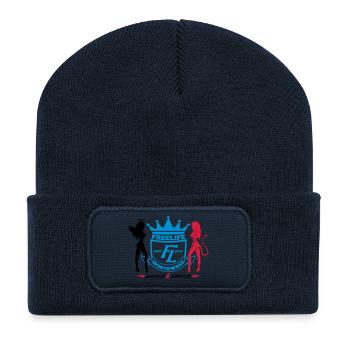 Angel Devil Freelife Sportswear - Recycled Patch Beanie - french navy - Front